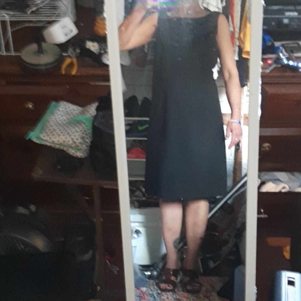 black dress